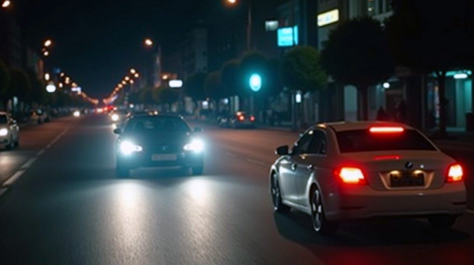 В Баку водители жалуются на яркие LED-фары:  "Ослепляют нас, создают аварийную ситуацию" - ВИДЕО 