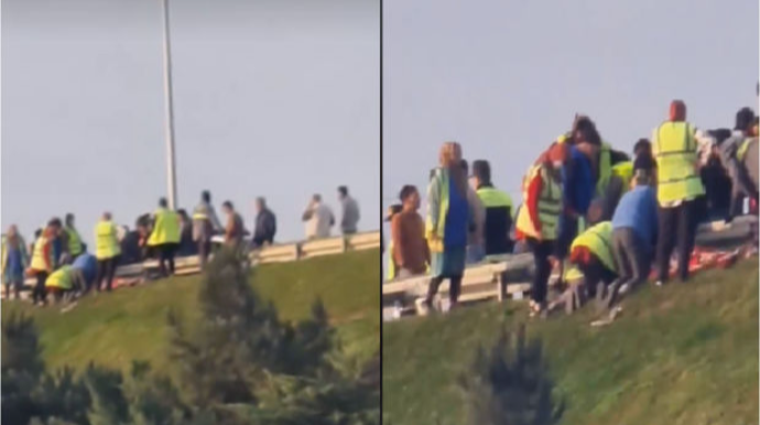 Bakıda təmizlik işçisini avtomobil vurub öldürdü - VİDEO 