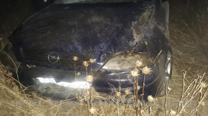 Tovuzda maşın aşdı, sürücü ağır xəsarət aldı - FOTO