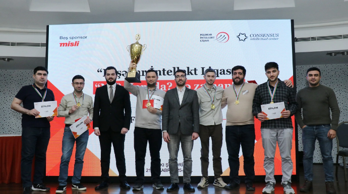 "Misli"nin dəstəyilə Peşəkar İntellekt Liqasının 2025-ci il mövsümü başa çatıdı - FOTO - VİDEO
