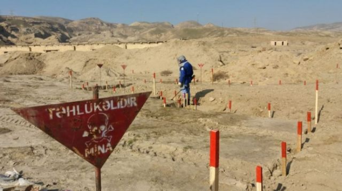 ANAMA:  На освобожденных территориях обнаружена 201 мина
