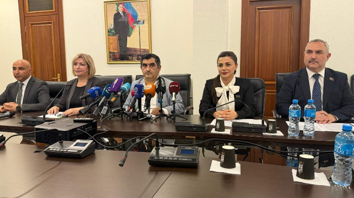 QHT Forumu İdarə Heyətinin bir illik fəaliyyətinə dair ictimai hesabat keçirilib - FOTO 