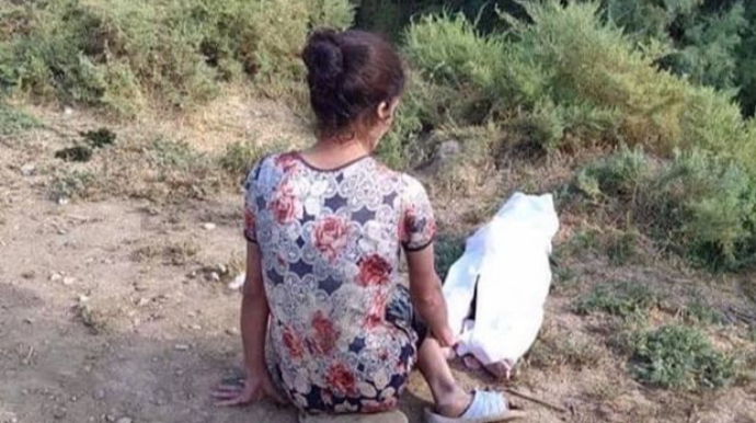 Biləsuvarda özünü və bir yaşlı övladını kanala atan qadın həbs edildi