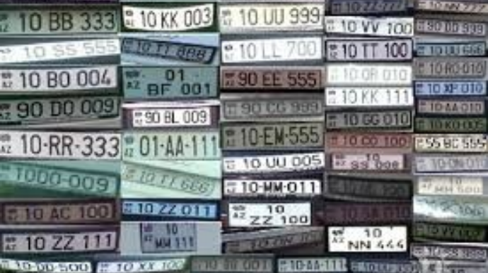 Bakıda FANTASTİK qiymətə maşın nömrəsi satılır - FOTO