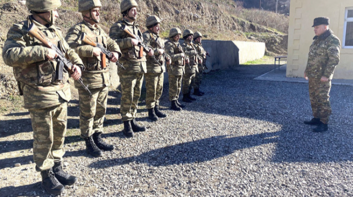 Baş Qərargah rəisi Kəlbəcərə getdi - FOTO 