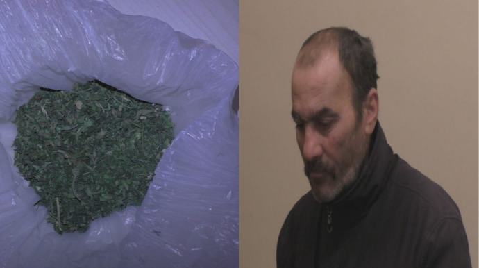 Zaqatalada keçmiş məhkumdan külli miqdarda narkotik götürülüb  - FOTO - VİDEO