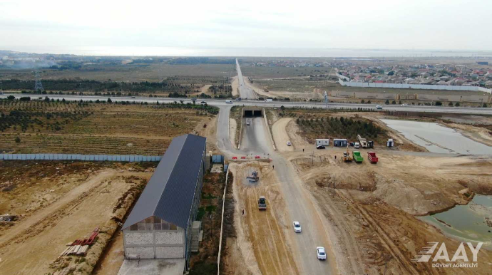 Bakının bu ərazisində yeni yol salınır - FOTO - VİDEO