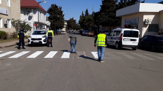 Astarada yol polisi orta məktəbləri nəzarətə götürdü, təhlükəsizlik gücləndirilib - FOTO