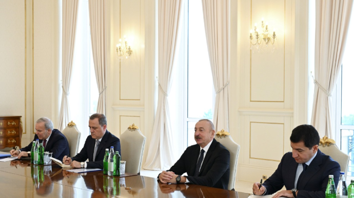 Prezident qəbul keçirdi - FOTO