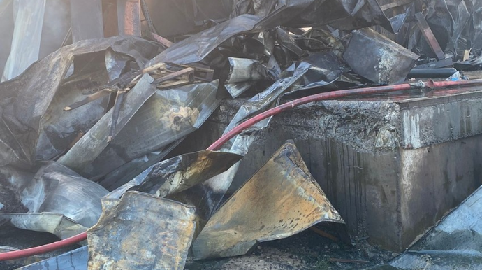 "Azərsun Sənaye Parkı”nda yanğın söndürülüb   - FOTO