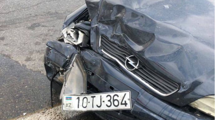 Bakıda ağır qəza: "Opel" qadını vurdu - VİDEO 