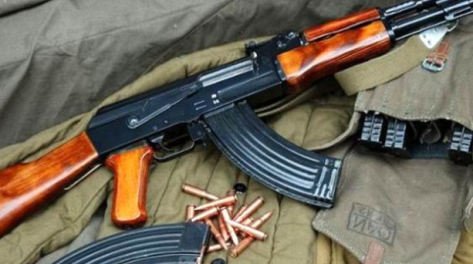 Şəmkir sakinindən odlu silahlar götürüldü