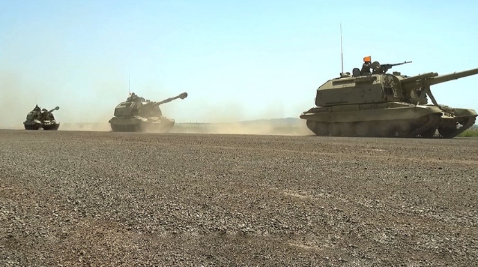 MN: Təlimlərə cəlb edilən qoşunlar cəmləşmə rayonlarını tutur - VİDEO