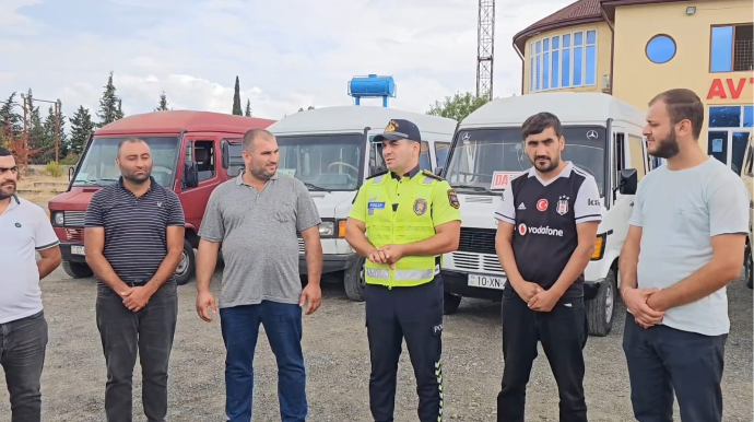 Astarada polis yol hərəkəti təhlükəsizliyi ilə bağlı profilaktik tədbir keçirdi - FOTO