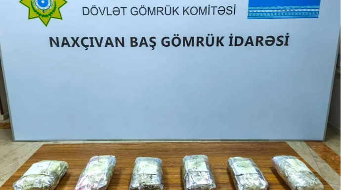 Naxçıvanda külli miqdarda psixotrop maddəni QEYRİ-ADİ ÜSULLA gömrükdən keçirmək istədilər - FOTO - VİDEO