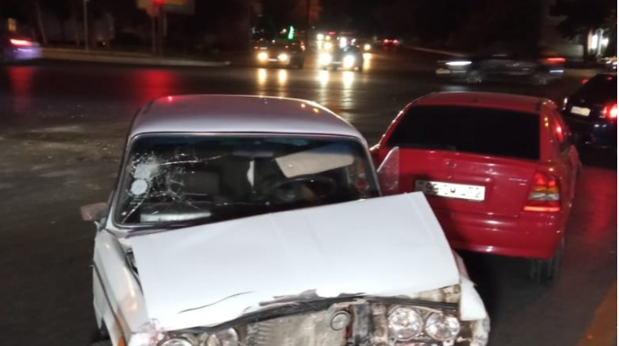 Göygöldə "Opel" və "VAZ" toqquşdu: 6 nəfər... 