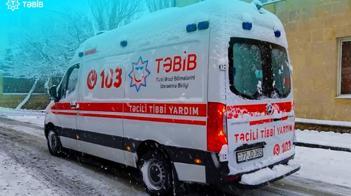 Təcili tibbi yardım avtomobilləri hava şəraitinə uyğunlaşdırılıb - TƏBİB 