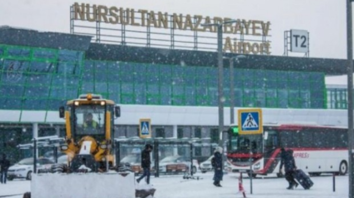 Nur-Sultan hava limanı müvəqqəti bağlandı 