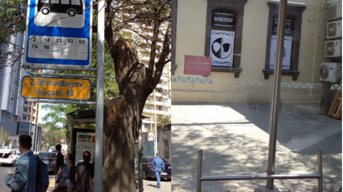 Bakıda dayanacağın oturacağı yoxa çıxdı - FOTO