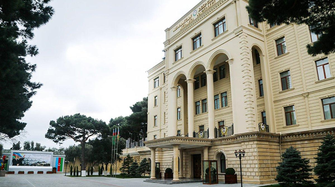 Müdafiə Nazirliyi cəbhədəki vəziyyətlə bağlı məlumat yaydı 