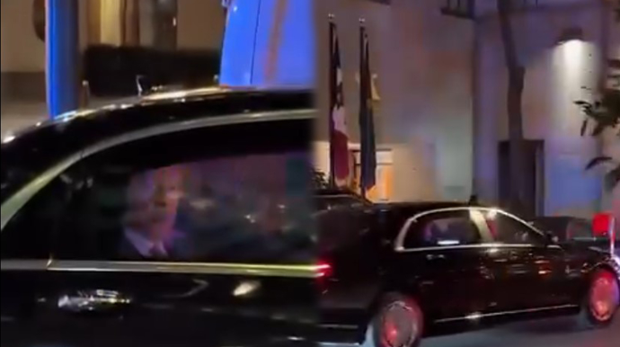 Ərdoğanın korteji Nyu-York tıxacında - VİDEO