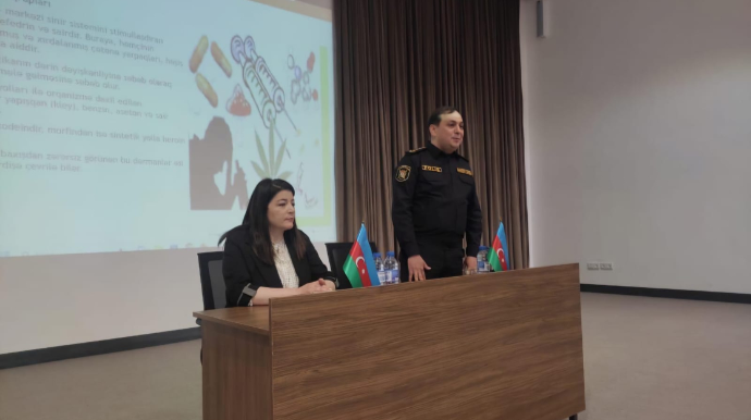 Polis Cəbrayılda şagirdlərlə maarifləndirmə tədbiri keçirib - FOTO
