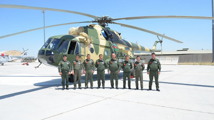 Hərbçilərimiz “Anatolian Phoenix-2021”  təlimində praktiki uçuşlar icra edir  - FOTO