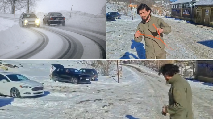 Qarlı havada sürücülər niyə qəzaya düşür? – Səbəbi bu imiş – VİDEO 