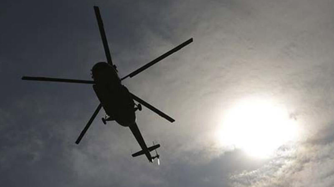 В районе военной базы Эль-Джуфра в Ливии упал вертолет
