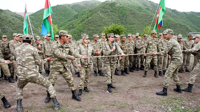 Azad olunmuş ərazilərimizdə yerləşən bölmələrdə bir sıra tədbirlər keçirilib