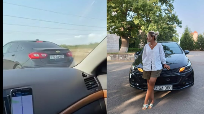 Saatda 170-lə sürən xanım jurnalist:  magistral yolda təhlükəli vəziyyət yaradıb   - VİDEO