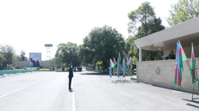 Dövlət Sərhəd Xidmətində gənc əsgərlərin andiçmə mərasimi keçirilib