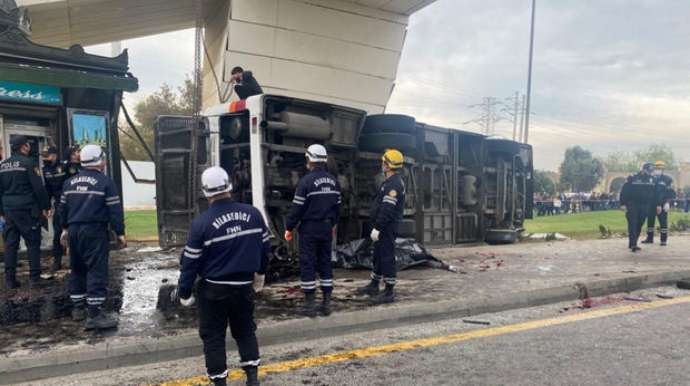 Bakıda baş verən dəhşətli qəzada yaralananlardan biri də öldü 