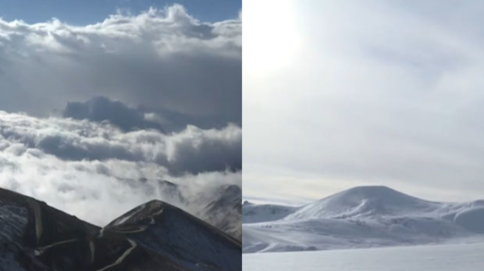 Kəlbəcərdən Ermənistandakı İstisu şəhərimiz belə görünür - VİDEO 