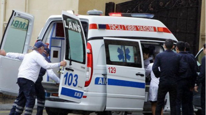 Bakıda avtomobilin vurduğu piyada xəstəxanada ölüb 