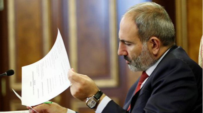 Paşinyandan sülh müqaviləsi ilə bağlı - AÇIQLAMA 