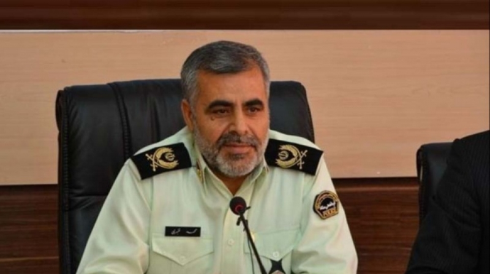 İran polisi 1 ton narkotik vasitə müsadirə edib