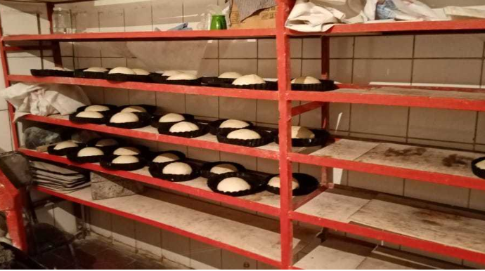 В Гяндже обнаружен хлебный цех, работавший в нарушение карантина  - ФОТО