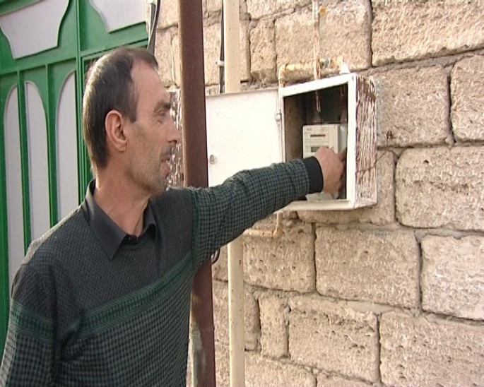 Qaz sayğacları oğurlayan şəxs saxlanılıb – FOTO