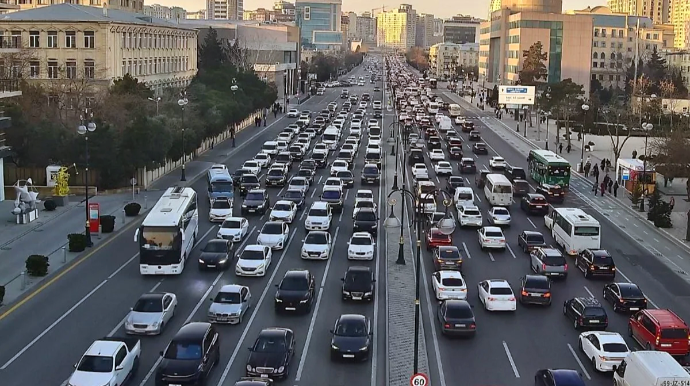 Bakının 19 küçəsində tıxac var - SİYAHI 