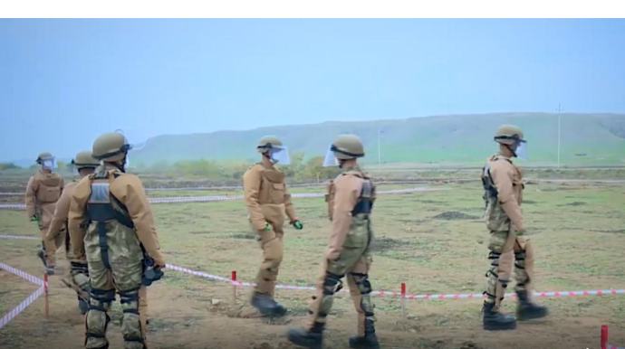 Qarabağdakı türk hərbçilər ilk dəfə görüntüləndi: Yüzlərlə əsgər... - VİDEO 