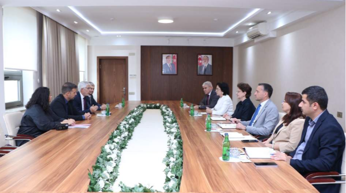 DDLA-də Almaniyanın dəniz sənayesini təmsil edən nümayəndə heyəti ilə görüş olub - FOTO 