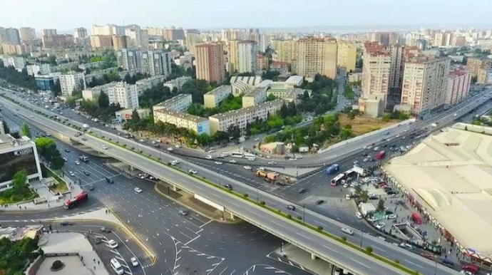 На круговой рязвязке "20 Января" в Баку будет ограничено движение транспорта  - ФОТО