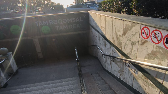 Narazılığa səbəb olan bu nişanlar SÖKÜLDÜ   - FOTO