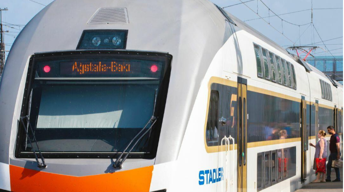 Bu ilin 7 ayında dəmir yolları ilə sərnişindaşımada 51% artım olub 