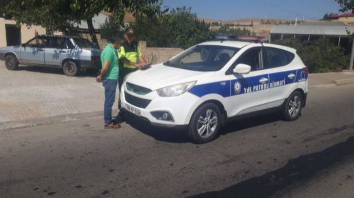 Yol polisi Göygöldə reyd keçirib, piyadalar cərimələnib