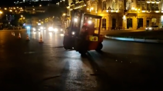 DYP-dən "Azneft" dairəsində kara ilə avtoşluq edən şəxslə bağlı AÇIQLAMA - VİDEO