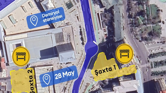 Бакметрополитен начинает строительство тоннеля между "Джафар Джаббарлы" и "Низами" - ВИДЕО