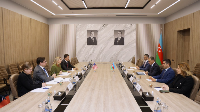 Nazir Rəşad Nəbiyev ABŞ nümayəndələri ilə görüşdü 