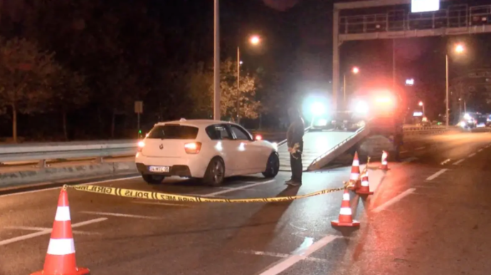 "Dayan" xəbərdarlığına tabe olmayan sürücü polis tərəfindən vurularaq saxlanıldı 